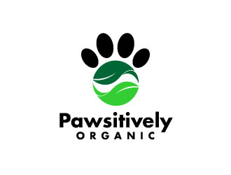 Pawsitively Organic logo design by usef44