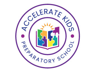 Accelerate Kids Preparatory School logo design by TrIColor