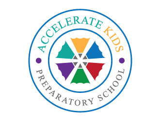 Accelerate Kids Preparatory School logo design by TrIColor