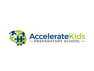 Accelerate Kids Preparatory School logo design by MarkindDesign