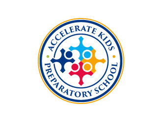 Accelerate Kids Preparatory School logo design by bernard ferrer