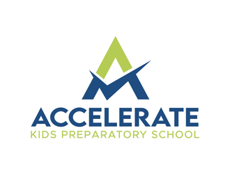 Accelerate Kids Preparatory School logo design by kunejo