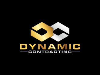 Dynamic Contracting logo design by qonaah