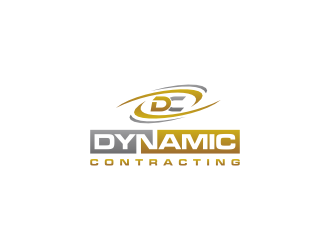 Dynamic Contracting logo design by luckyprasetyo