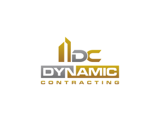 Dynamic Contracting logo design by luckyprasetyo