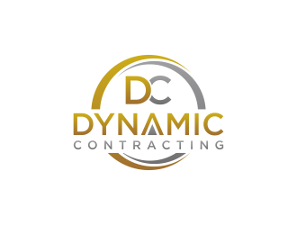 Dynamic Contracting logo design by luckyprasetyo