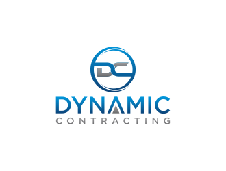 Dynamic Contracting logo design by luckyprasetyo
