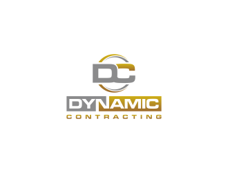 Dynamic Contracting logo design by luckyprasetyo