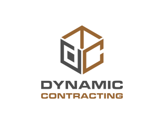 Dynamic Contracting logo design by hashirama