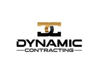 Dynamic Contracting logo design by yans