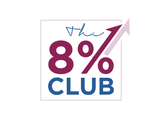 tHE 8% CLUB logo design by ingepro