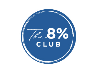 tHE 8% CLUB logo design by jonggol