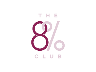 tHE 8% CLUB logo design by torresace