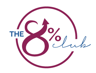 tHE 8% CLUB logo design by jaize
