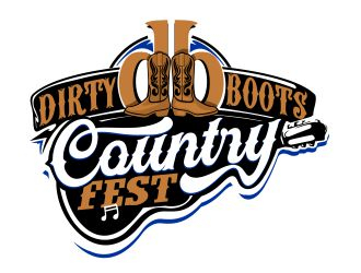 Dirty Boots Country Fest logo design by veron