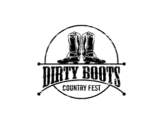 Dirty Boots Country Fest logo design by torresace