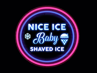 Nice Ice Baby logo design by PrimalGraphics