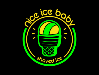 Nice Ice Baby logo design by Panara