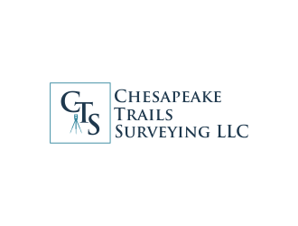 Chesapeake Trails Surveying LLC logo design by luckyprasetyo