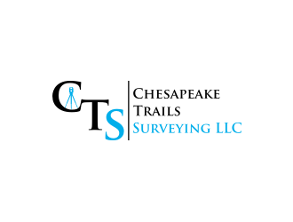 Chesapeake Trails Surveying LLC logo design by sodimejo