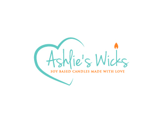 Ashlie’s Wicks logo design by Creativeminds