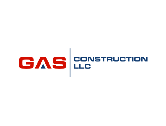 GAS Construction, LLC logo design by puthreeone