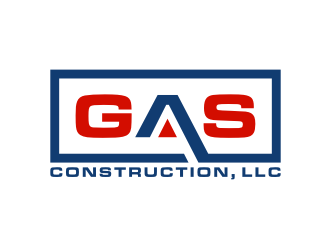 GAS Construction, LLC logo design by puthreeone