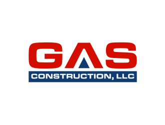 GAS Construction, LLC logo design by puthreeone