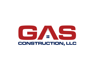 GAS Construction, LLC logo design by GassPoll