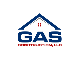 GAS Construction, LLC logo design by GassPoll