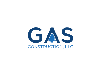 GAS Construction, LLC logo design by Msinur