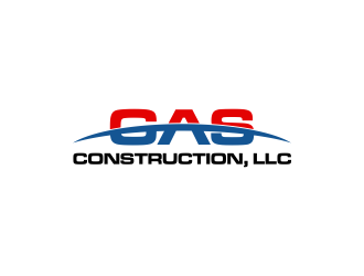 GAS Construction, LLC logo design by Msinur