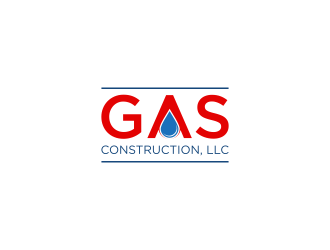 GAS Construction, LLC logo design by Msinur