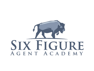 Six Figure Agent Academy logo design by ElonStark