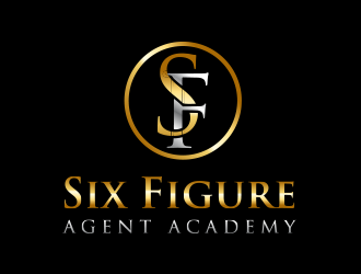Six Figure Agent Academy logo design by keylogo