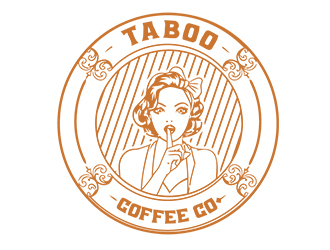 Taboo Coffee Co. logo design by PrimalGraphics