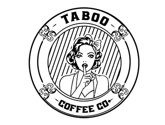 Taboo Coffee Co. logo design by PrimalGraphics
