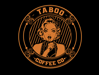 Taboo Coffee Co. logo design by PrimalGraphics