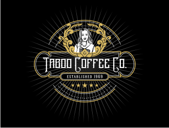 Taboo Coffee Co. logo design by ndndn
