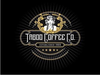 Taboo Coffee Co. logo design by ndndn