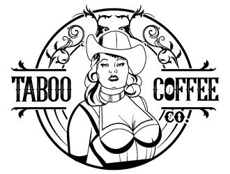 Taboo Coffee Co. logo design by Suvendu