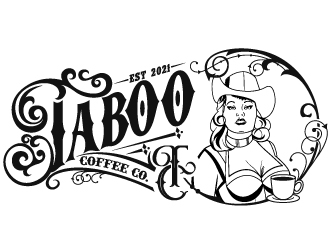 Taboo Coffee Co. logo design by Suvendu
