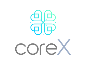 CoreX logo design by Kraken
