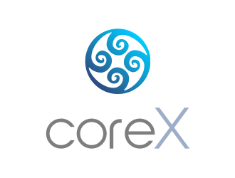 CoreX logo design by Kraken