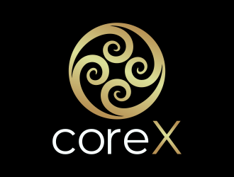 CoreX logo design by berkahnenen