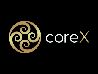 CoreX logo design by berkahnenen
