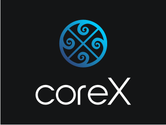 CoreX logo design by Kraken