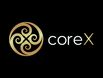 CoreX logo design by berkahnenen