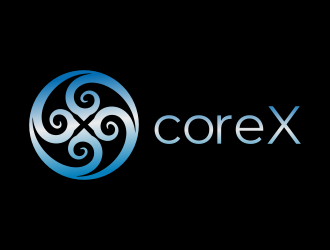 CoreX logo design by berkahnenen