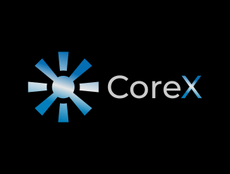 CoreX logo design by berkahnenen